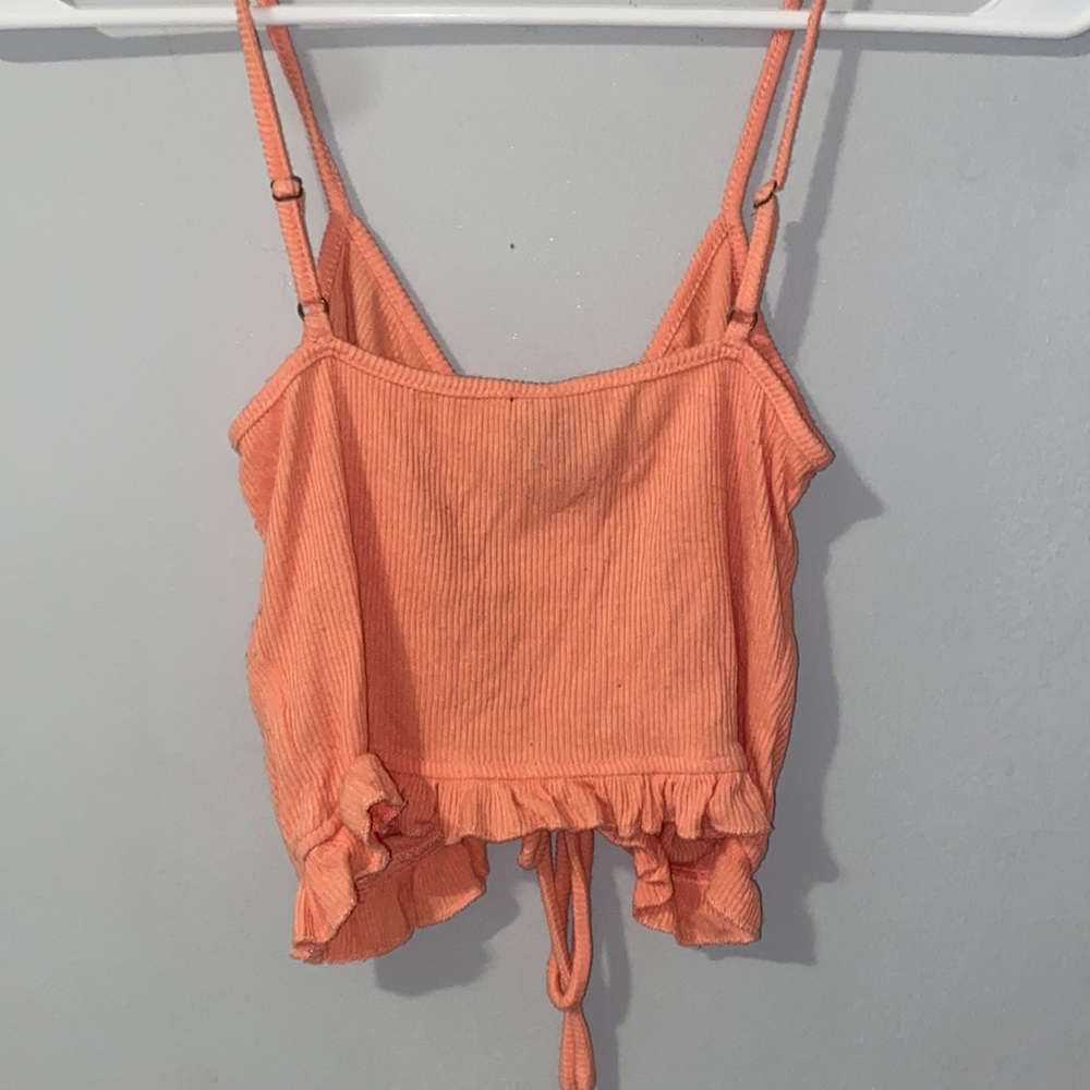WINDSOR Ruffled Tank Top - Picture 2 of 2